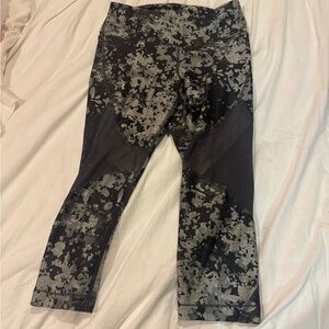 Under Armour Black and Gray Leggings